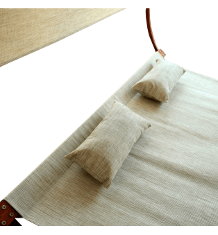 Leisure Season Sunbed with Canopy